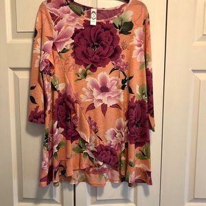 Floral Tunic Blouse